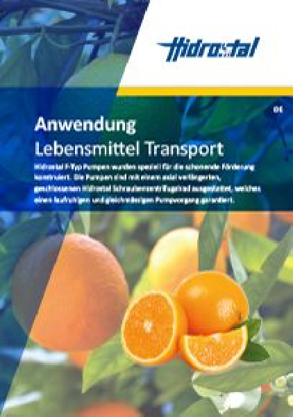 Lebensmittel Transport